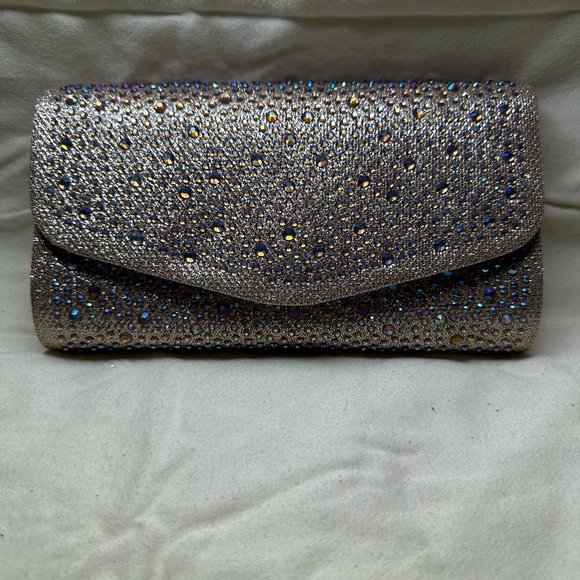 Handbags - Elegant Rose Gold Handbag
